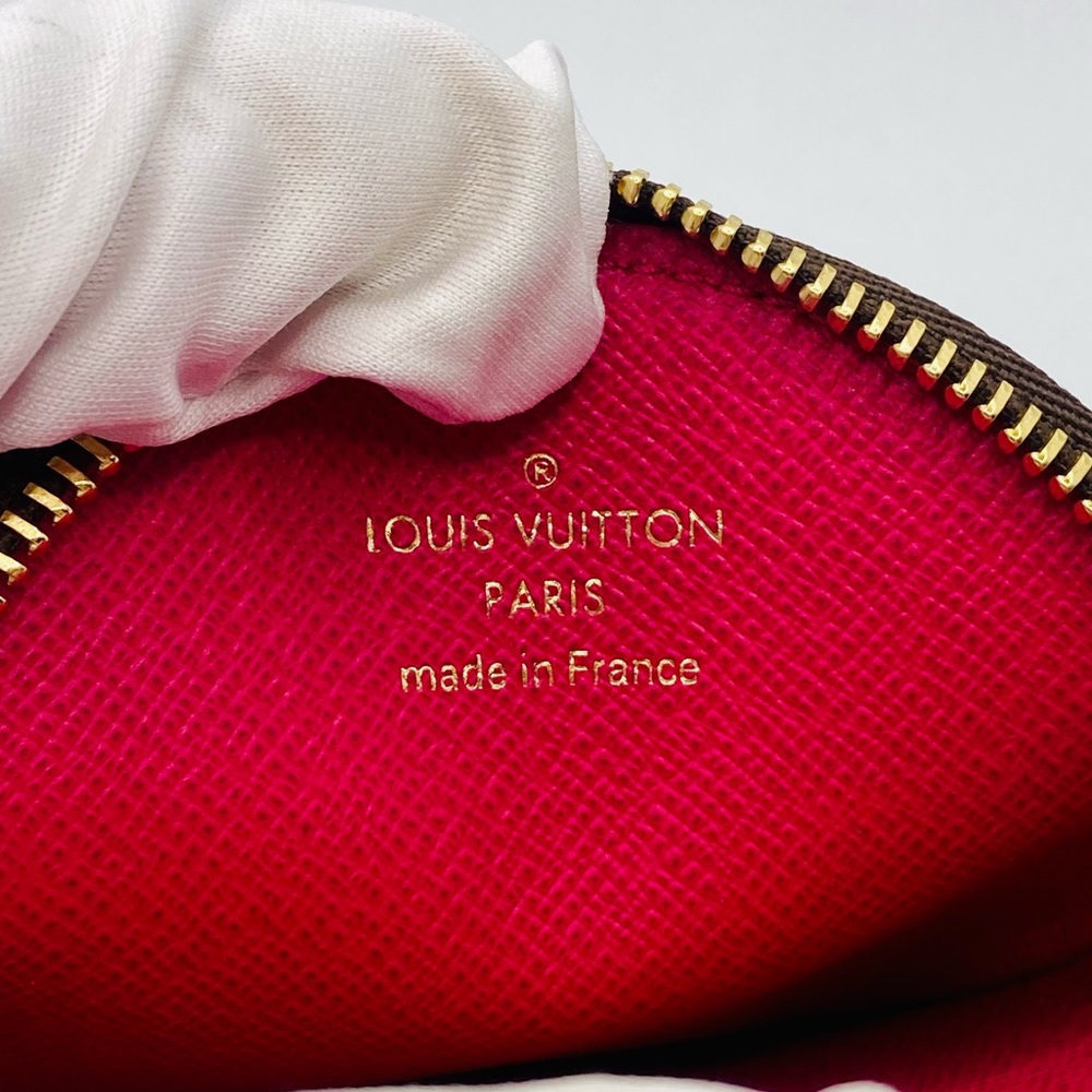 EUC Louis Vuitton 2018 Christmas Animation Porte Monnaie Round Coin Purse - Picture 12 of 15